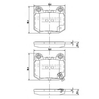   MITSUBISHI LANCER 96-/NISSAN 350Z 05-/SUBARU IMPREZA 01- . J3611049