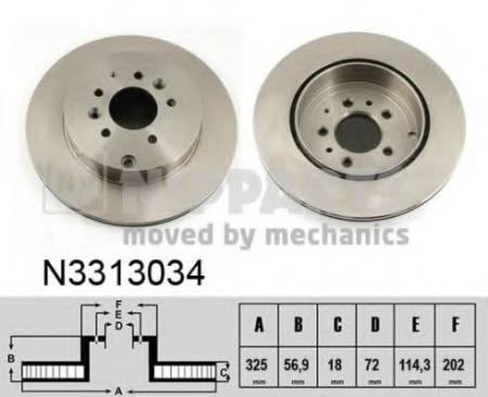   MAZDA CX-7/CX-9 07-  .D=320. N3313034