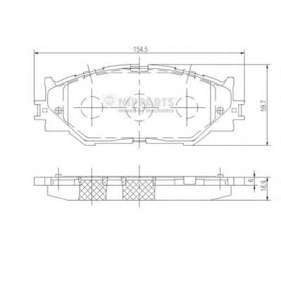   LEXUS IS220/IS250 05-  N3602128 NIPPARTS