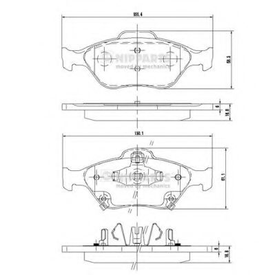   TOYOTA YARIS 1.0-1.4 06-  N3602130