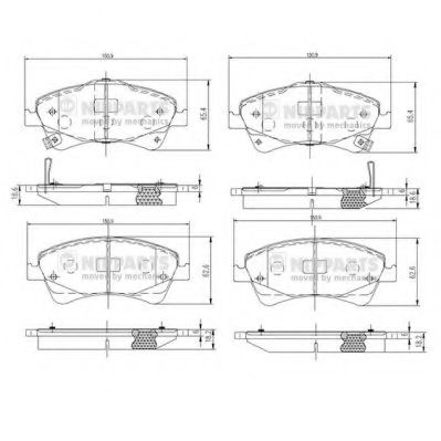   TOYOTA AURIS 2.0D/2.2D 07-/AVENSIS 09-/VERSO 09-  N3602133