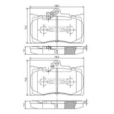    GS300 / 430 05- N3602134 NIPPARTS