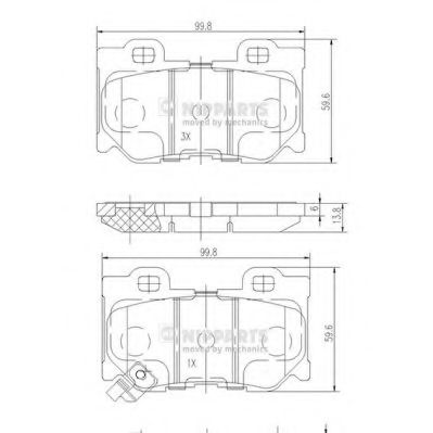   INFINITI FX50/NISSAN 370Z 08-  N3611053