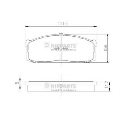   NISSAN BLUEBIRD 1.6-2.0D 80-84/LAUREL 2.0-2.4 81-85  J3601006