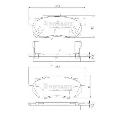   HONDA CIVIC/CRX/PRELUDE 83-95  J3604019