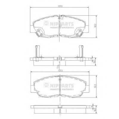   HONDA ACCORD 2.0-2.2 90-93  J3604030