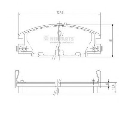   OPEL FRONTERA 92-98/ISUZU TROOPER 84-91  J3609004