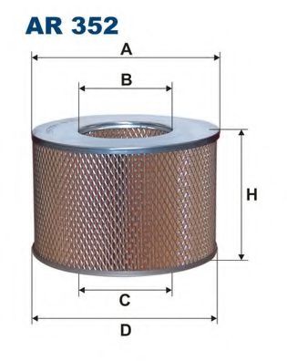   TO L.Cruiser 80, 4 Runner AR 352 FILTRON