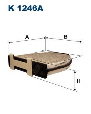    MB C(W203/204), E(W212) K 1246A FILTRON