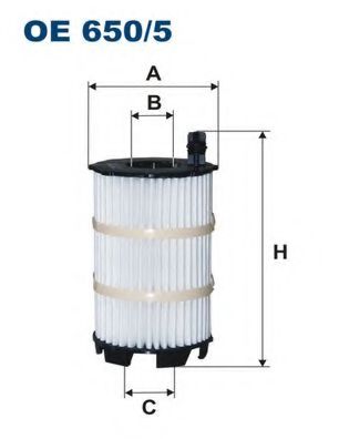   VAG A4/5/6/8, R8, Touareg, Q7 OE650/5 FILTRON