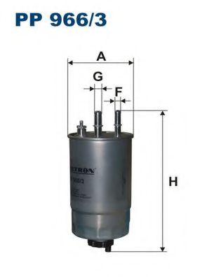   A.R. 159 -11, FI 500 09-, Bravo PP966/3 FILTRON