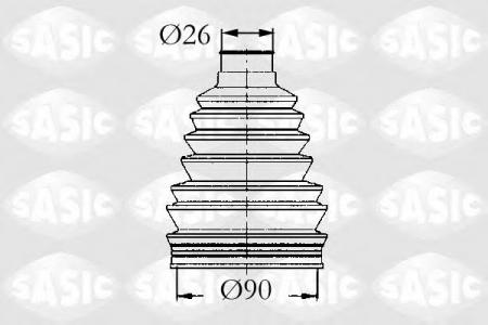   RENAULT 19/21/ESPACE/LAGUNA 86-01 . 4003441 SASIC