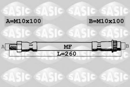    [258 mm]  PEUGEOT 405 87-95 SBH0170 SASIC