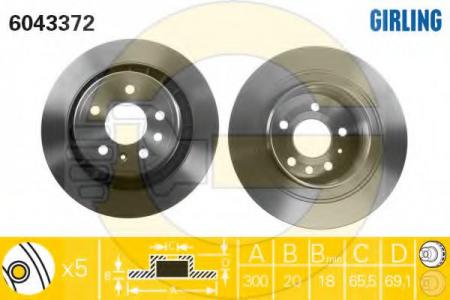   SAAB 9-5 2.3-3.0 98-  .D=300. 6043372