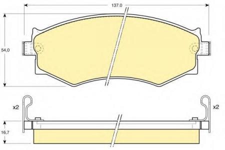   HY SONATA 88-93/NISSAN PIMERA W10 90-98  6110089