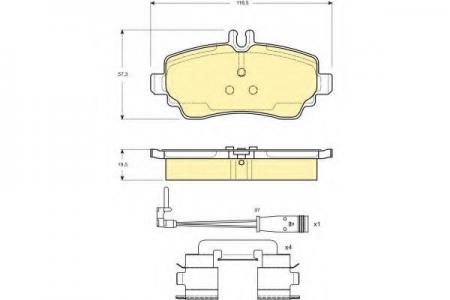   MERCEDES VANEO 1.6-1.9 02-  6114801