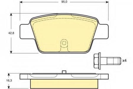   ALFA ROMEO MITO 08-/FIAT LINEA 07-/MULTIPLA 99-/STILO 01- . 6114854