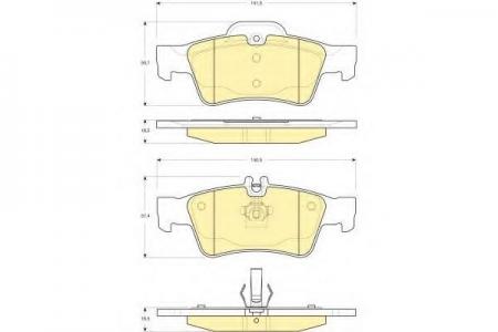   MERCEDES-BENZ W211/W212/W220/W221/R230  6115462