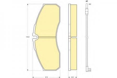   RENAULT MASTER 05-/MASCOTT 00-04/IVECO DAILY 01- .   6116109