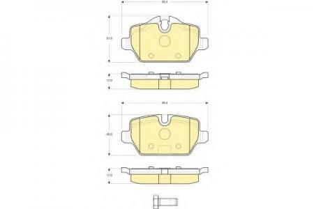   BMW E81/E87/E90 1.6-2.0 04-  6116121