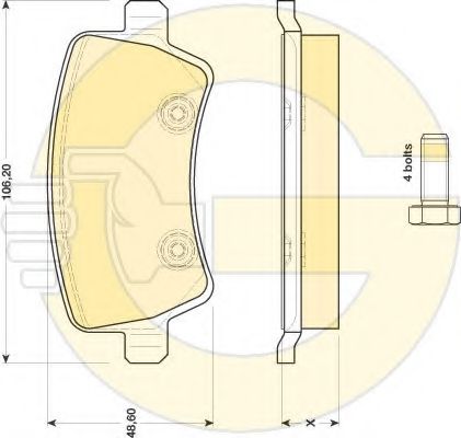   FORD GALAXY/S-MAX/VOLVO S80/V70/XC60/XC70 07-  6116851