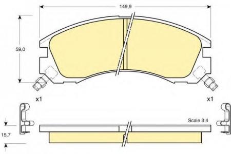   MITSUBISHI OUTLANDER 03]/PAJERO 90]00/00]  6132009