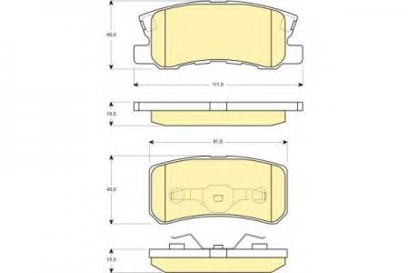   PEUGEOT 4007/MITSUBISHI PAJERO III/OUTLANDER 06]  6132479