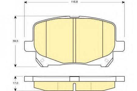   TOYOTA CAMRY/PREVIA 2.2-3.0 96-/LEXUS RX300 00-03  6132489