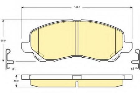   MITSUBISHI ASX/LANCER/OUTLANDER/DODGE CALIBER  6132879