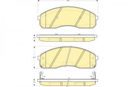   KIA CARNIVAL 2.5-3.5 99-03  6133019