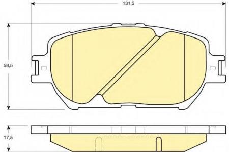   TOYOTA CAMRY (_V30_) 2.4/3.0 01]04  6133149