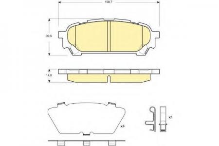   SUBARU IMPREZA 2.0 11.02-  6133959