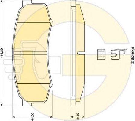   TOYOTA LC 80/90/120 90]/MITSUBISHI PAJERO 3.8/3.2D 06]  6134649