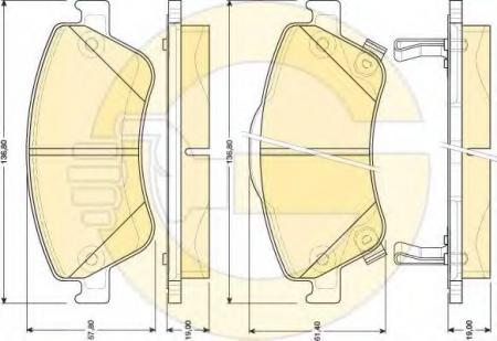   TOYOTA AURIS 1.33-2.2 07- ()  6134814