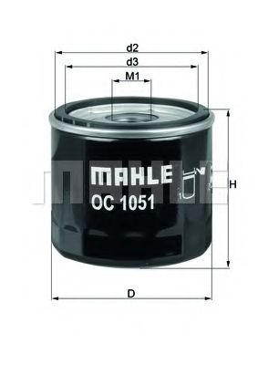   ( ) OC1051 MAHLE Original