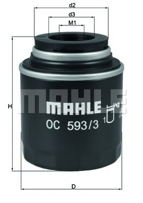   ( )  OC593/3 MAHLE Original
