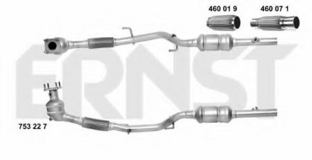 KAT- SET SKODA FABIA, VW 753227 ERNST