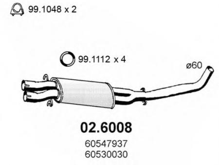   ALFA 75-90 V6 85 02.6008