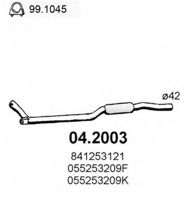    AUDI 80-PASSAT 1.5-1.6 04.2003