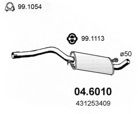   AUDI 100 L-GL-S-GLS-LS 76 04.6010