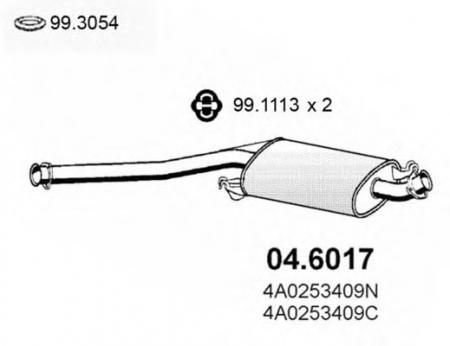   AUDI 2.5ID TD MOT. AAT 91 04.6017