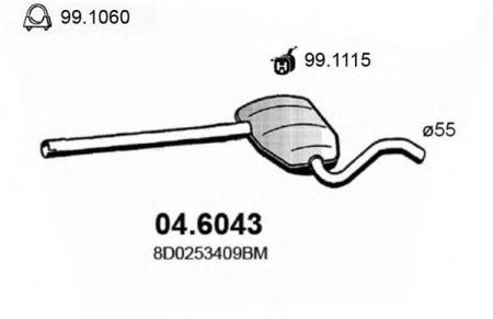   AUDI A4 1.8 20V TURBO 4 / AVANT 02/1998 04.6043