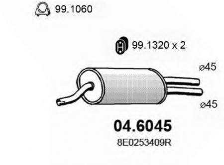   AUDI A4 1.8 20V TURBO 4 / AVANT 10/2000 04.6045