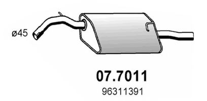    DAEWOO NUBIRA 1.6I 04/97 09/98 07.7011