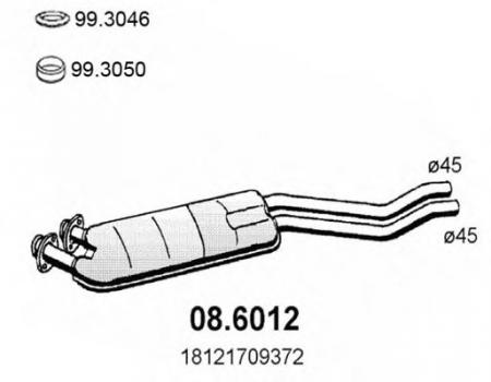   BMW 325 I 4X4 85-87 08.6012