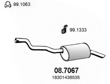    BMW E39 520I/523I 2.0, 2.5 97-00 087067