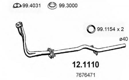    FIAT UNO TREND 1.0-1.1CC 90 92 12.1110