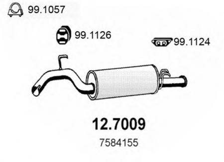    FIAT REGATA TD 1.9 SW 5/86-90 12.7009