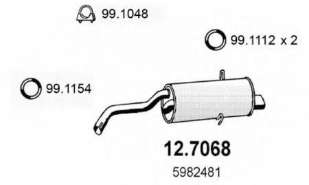    FIAT NUOVA RITMO 85S/1.5 D 83 12.7068