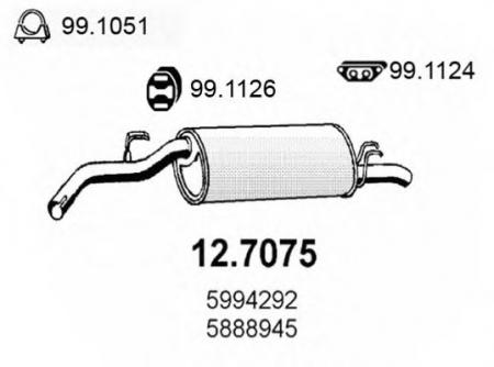    FIAT REGATA 85/100 SUPER 85 12.7075